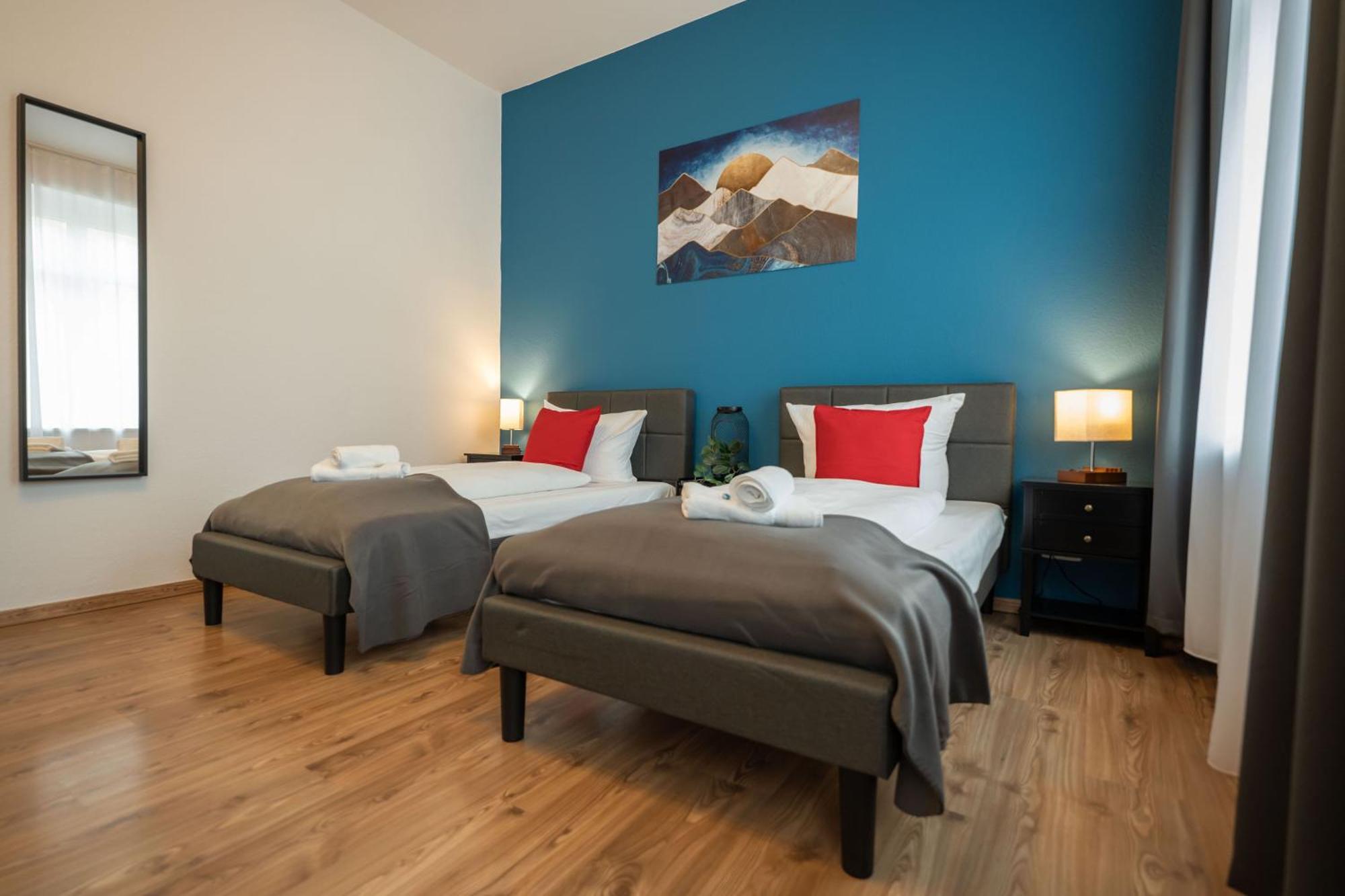 T21 - Apartment Direkt Im Zentrum Mit Parkplatz Хемниц Экстерьер фото