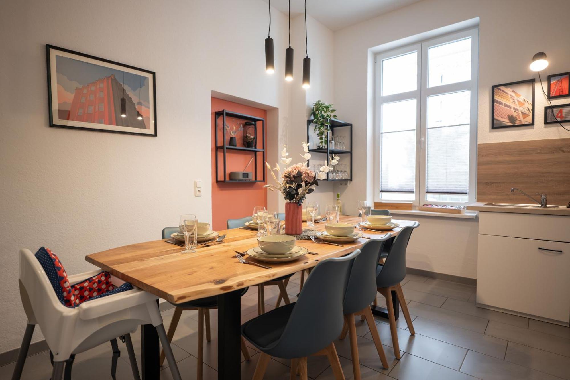 T21 - Apartment Direkt Im Zentrum Mit Parkplatz Хемниц Экстерьер фото