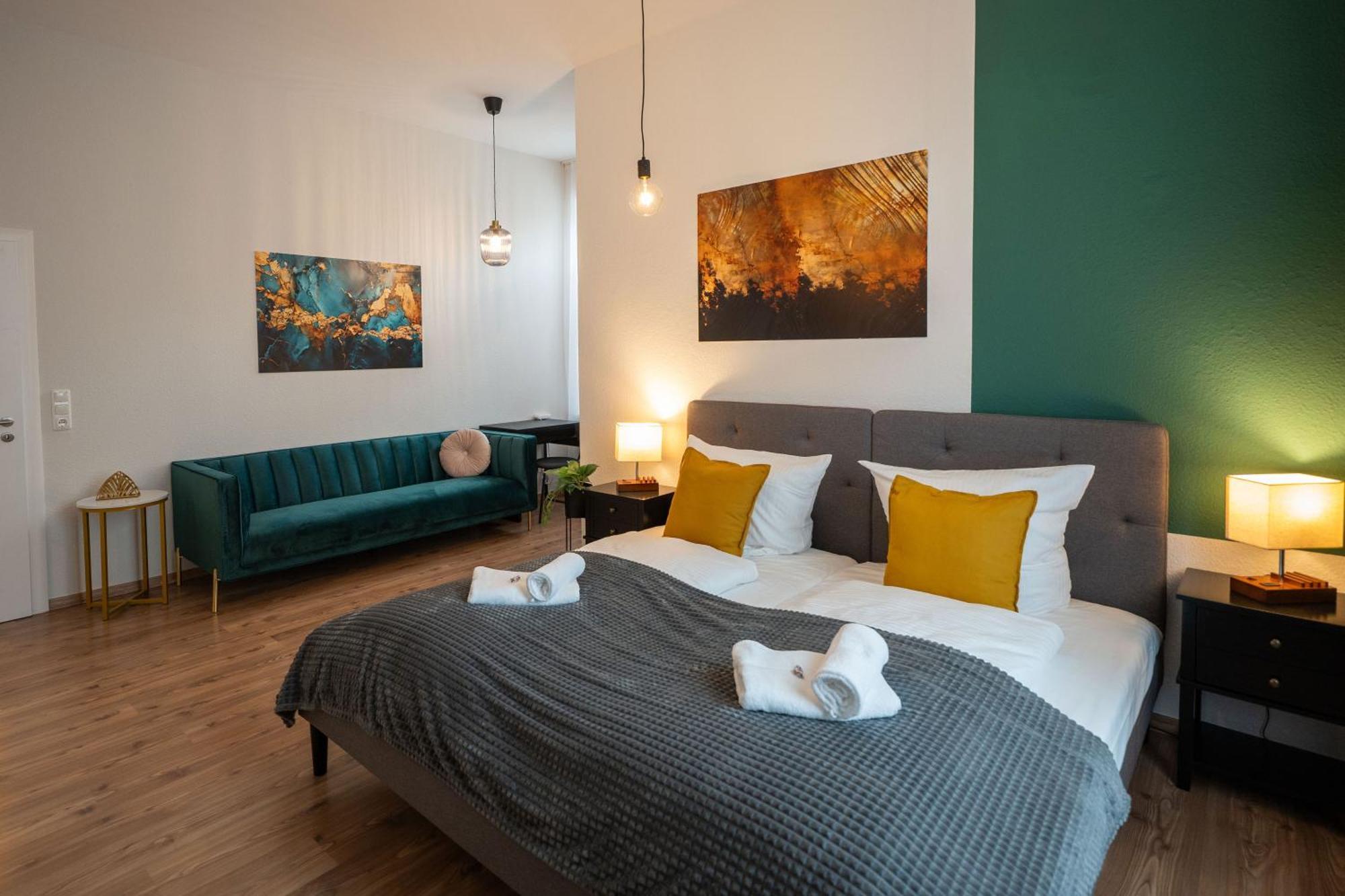 T21 - Apartment Direkt Im Zentrum Mit Parkplatz Хемниц Экстерьер фото