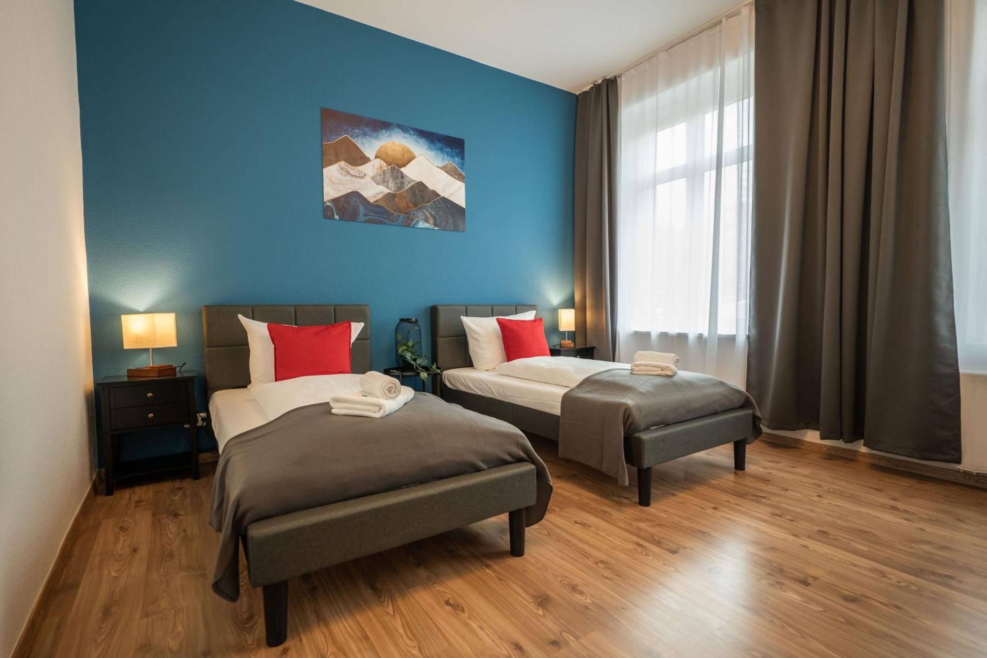 T21 - Apartment Direkt Im Zentrum Mit Parkplatz Хемниц Экстерьер фото